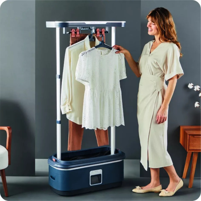 Tefal Автоматична парова шафа Care For You First, 1500Вт, 1200мл, паровий удар -35гр, синій