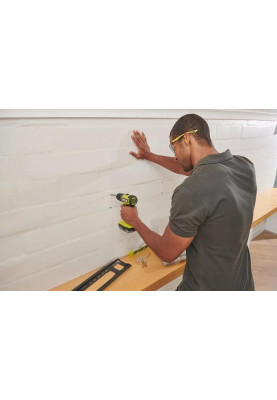Ryobi Шурупокрут-дриль акумуляторний ONE+ HP RPD18C1-1C20G 18В 1х2А·год ЗП 60Нм 450·1700об·хв 0.95кг сумка