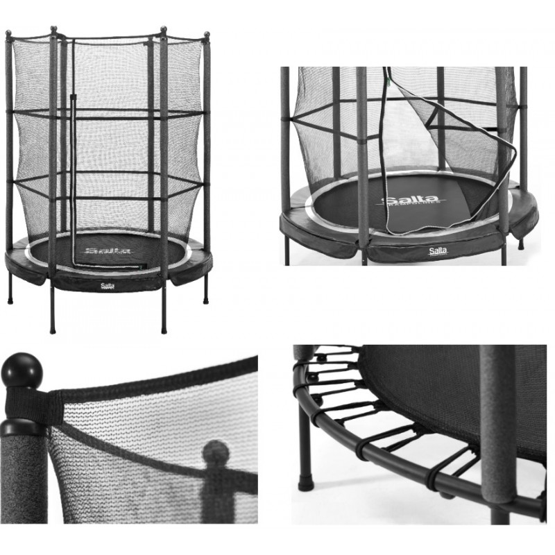 Salta Junior trampoline круглий 140 см Black