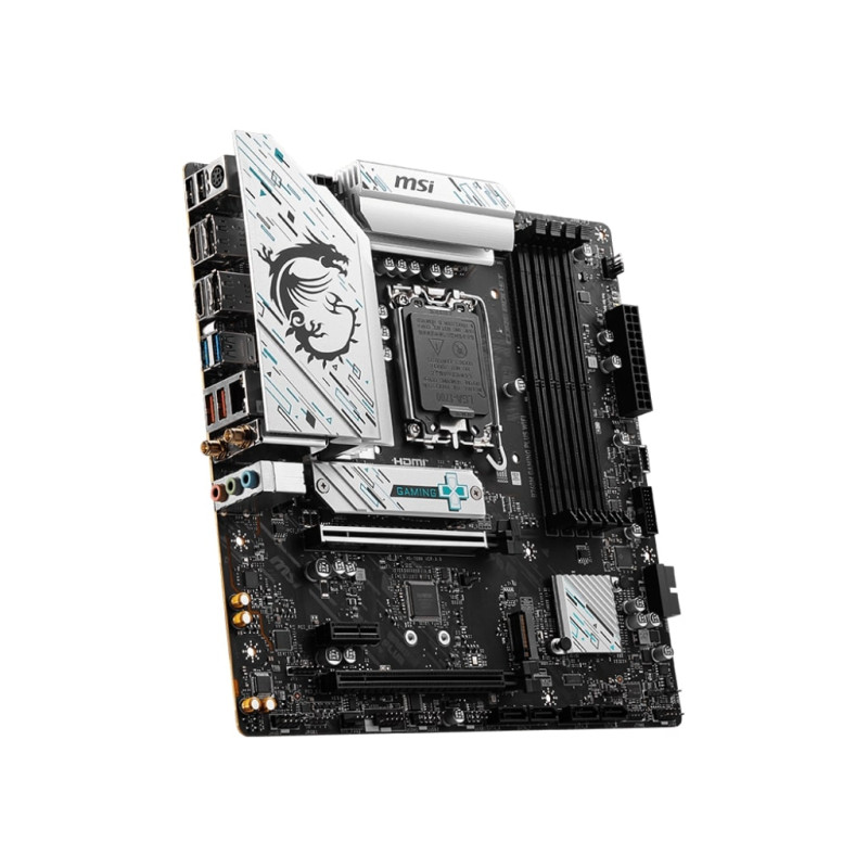 MSI Материнcька плата PRO B760-P DDR4 II s1700 B760 4xDDR4 HDMI DP ATX