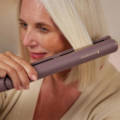 Remington Випрямляч AIRvive, 61Вт, темп.режимов-5, 150-230С, дисплей, кераміка, фіолетово-злотий