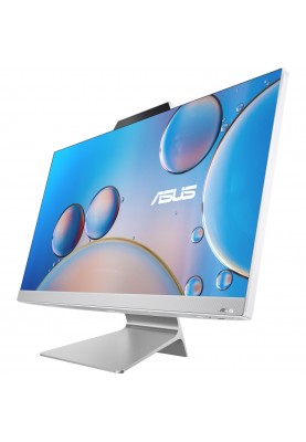 ASUS Комп'ютер персональний моноблок M3702WFAK-WA0330 27" FHD AG, AMD R5-7520U, 16GB, F1TB, UMA, WiFi, кл+м, без ОС, білий