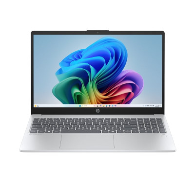 HP Ноутбук HP OmniBook 3 15-fn0004ua 15.6" FHD IPS AG, AMD AI 7350, 16GB, F1024GB, UMA, Win11, сріблястий