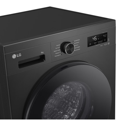 LG Пральна машина фронтальна, 9кг, 1400, A, 55см,