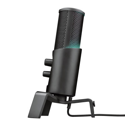Trust GXT 258 Fyru USB 4-in-1 Streaming Microphone Black