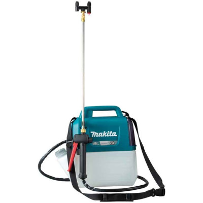 Makita Обприскувач US053DZ, акумуляторний, 12В, 3 бар, 5 л, 1.7 мм, 2.9 кг, SOLO