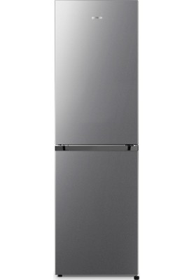 Gorenje Холодильник з нижн. мороз. камерою, 182х55х55см, 2 двері, 171(80)л, А+, NoFrost Plus, Зона св-ті, Сірий