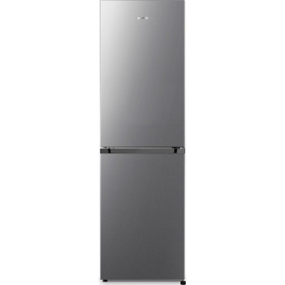Gorenje Холодильник з нижн. мороз. камерою, 182х55х55см, 2 двері, 171(80)л, А+, NoFrost Plus, Зона св-ті, Сірий