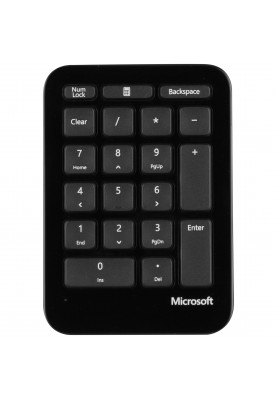 Microsoft Клавіатура мембранна Sculpt Ergonomic + NumPad 89+20key, WL, EN/UA, чорний