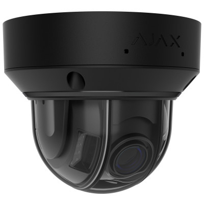 Ajax IP-камера дротова DomeCam HLVF 8 MP White, 2.8–12 мм, PoE, True WDR, IP65, ІЧ 40 м, LED 25 м, аудіо, кут огляду 32° до 100°, біла, 126287.214.WH1