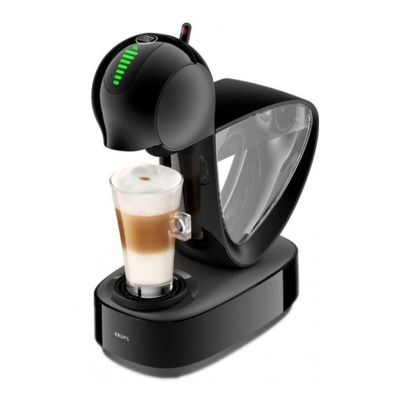 Krups Кавоварка капсульна Infinissima Touch, 1.2л, капсули, функція Espresso Boost, сенcорне керування, чорний