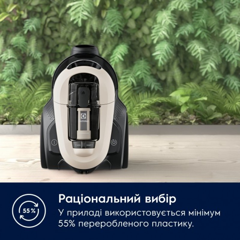 Electrolux Пилосос контейнерний, 700Вт, конт пил -1,6л, HEPA13, 6 насадок, білий