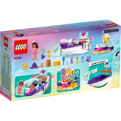 LEGO Конструктор Gabby's Dollhouse Корабель і спа Ґаббі й Нявки