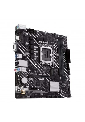 ASUS Материнcька плата PRIME H610M-K s1700 H610 2xDDR5 M.2 HDMI D-Sub mATX