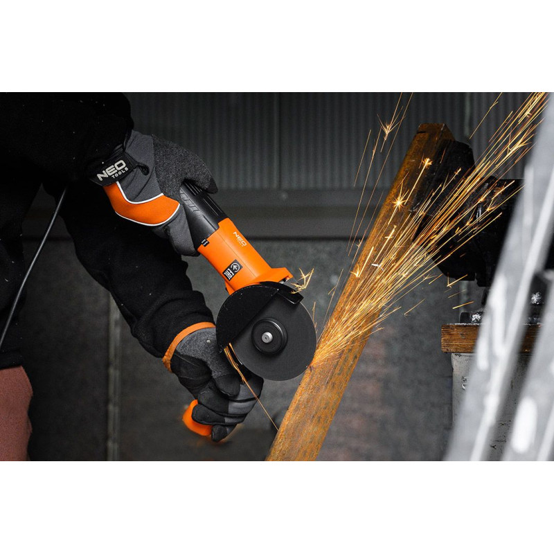 Neo Tools Шліфмашина кутова Neo Tools 125мм 1000Вт 12000об·хв 2.0кг