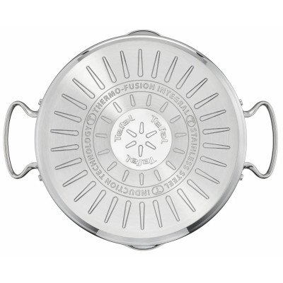 Tefal Кастрюля DUETTO+, 2л, з кришкою, нержавіюча сталь, скло