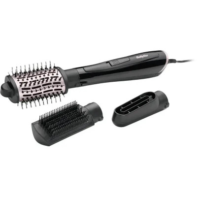 BaByliss Фен-щітка Style Smooth, 1000Вт, 2 режими, іоніз-я, хол. обдув, кераміка, чорний BaByliss Фен-щітка Style Smooth, 1000Вт, 2 режими, іоніз-я, хол. обдув, кераміка, чорний