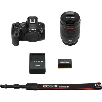 Canon Цифр. фотокамера EOS R6 Mark III + RF 24-105 f/4.0-7.1 IS STM Canon Цифр. фотокамера EOS R6 Mark III + RF 24-105 f/4.0-7.1 IS STM