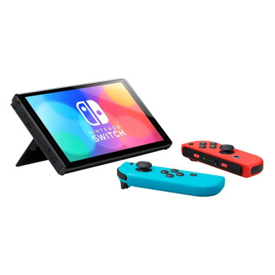 Nintendo Ігрова консоль Switch OLED (червоний та синій)