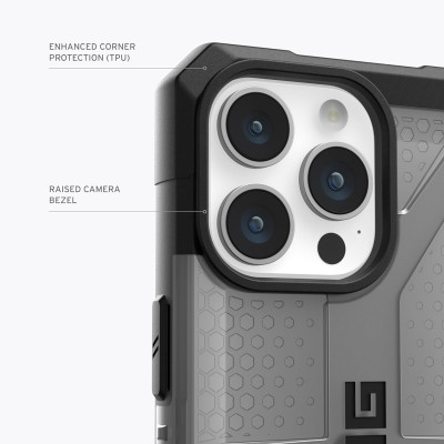 UAG Чохол для Apple iPhone 15 Pro Plasma, Ash
