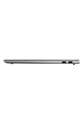 ASUS Ноутбук Vivobook S 15 M5506UA-MA043 15.6" 2.8K OLED, AMD R9-8945HS, 32GB, F1TB, UMA, NoOS, Сріблястий