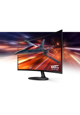 Samsung Монітор 27" S27D360 D-Sub, HDMI, VA, 100Hz, 4ms, CURVED
