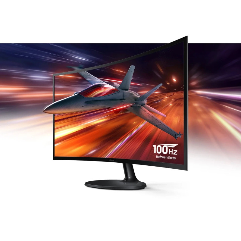 Samsung Монітор 27" S27D360 D-Sub, HDMI, VA, 100Hz, 4ms, CURVED