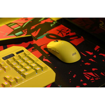 2E Gaming Миша MG355 WL, RGB, USB-A/WL, жовтий 2E Gaming Миша MG355 WL, RGB, USB-A/WL, жовтий