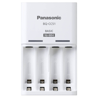 Panasonic Зарядний пристрій Basic Charger+ Eneloop 4AA 1900 mAh New Panasonic Зарядний пристрій Basic Charger+ Eneloop 4AA 1900 mAh New
