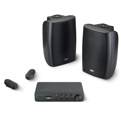 AVER Аудіосистема SA-A5, 2 х Omni-mic, динаміки 2 х 32 Вт, USB, BT, 3.5 mini jack, RJ45, чорний