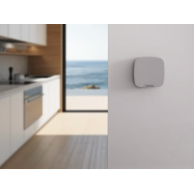 Ajax Бездротовий голосовий модуль SpeakerPhone, Full-duplex, 103Db, Jeweller, Wings, білий