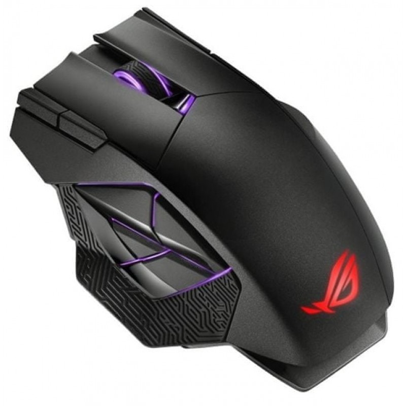 ASUS Миша ROG Spatha X RGB USB/WL Black