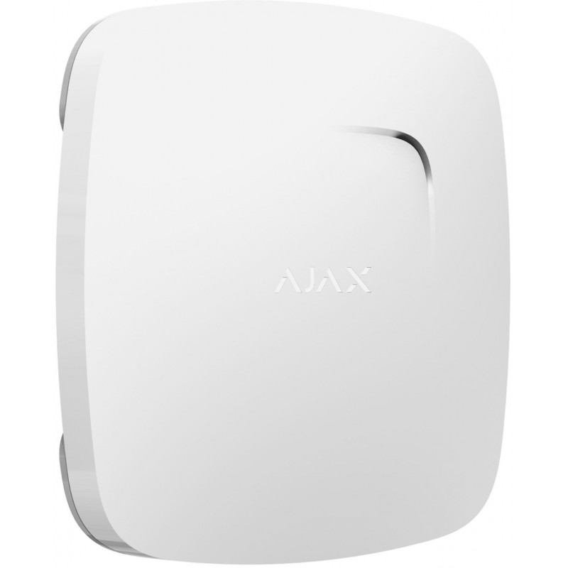 Ajax Датчик диму і чадного газу FireProtect Plus, Jeweler, бездротовий, білий