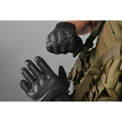 2E Tactical Рукавиці тактичні, Sensor Touch M, чорні