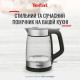 Tefal Електрочайник Glass Kettle 1.7л, скло, з підсвіткою, чорно-срібний