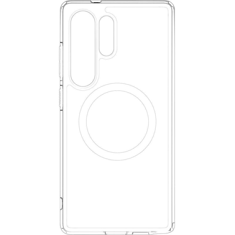 Spigen Чохол для Samsung Galaxy S25 Ultra, Ultra Hybrid MagFit, Clear White