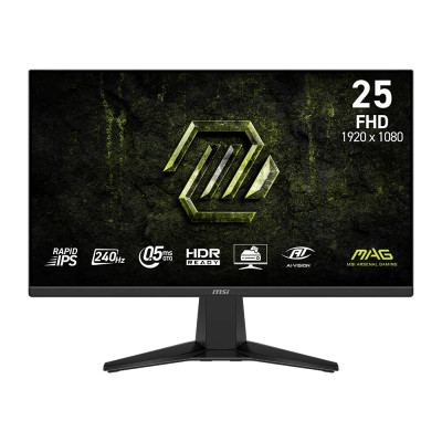 MSI Монітор MSI 24.5" MAG 255F-X24 2xHDMI, DP, Audio, IPS, 240Hz, 0.5ms, sRGB 117%, AdaptiveSync