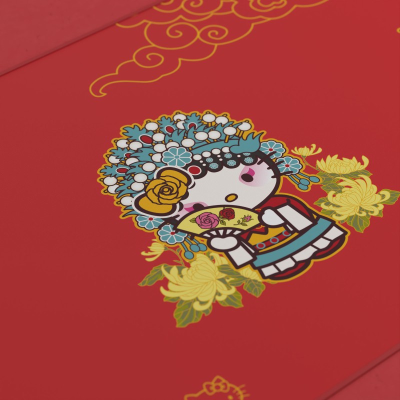 Akko Ігрова поверхня Hellokitty Peking Opera Deskmat B