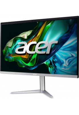 Acer Персональний комп'ютер моноблок Aspire C24-1300 23.8" FHD, AMD R3-7320U, 8GB, F512GB, UMA, WiFi, кл+м, без ОС, чорний