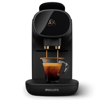 L`OR Кавомашина Philips Barista Sublime, 0.8л, капсули, чорний