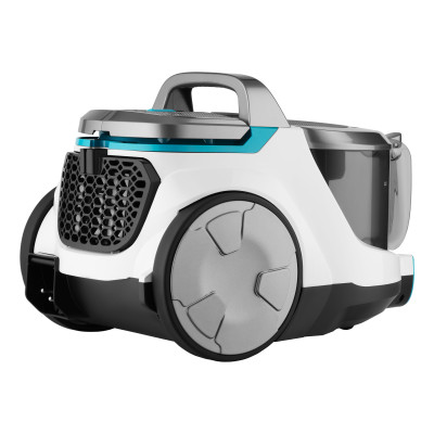 ARDESTO Пилосос контейнерний, 700Вт, конт пил -2.5л, НЕРА, біло-сріблястий