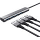 Trust USB-хаб Halyx 4-Port USB-A 3.2 Grey