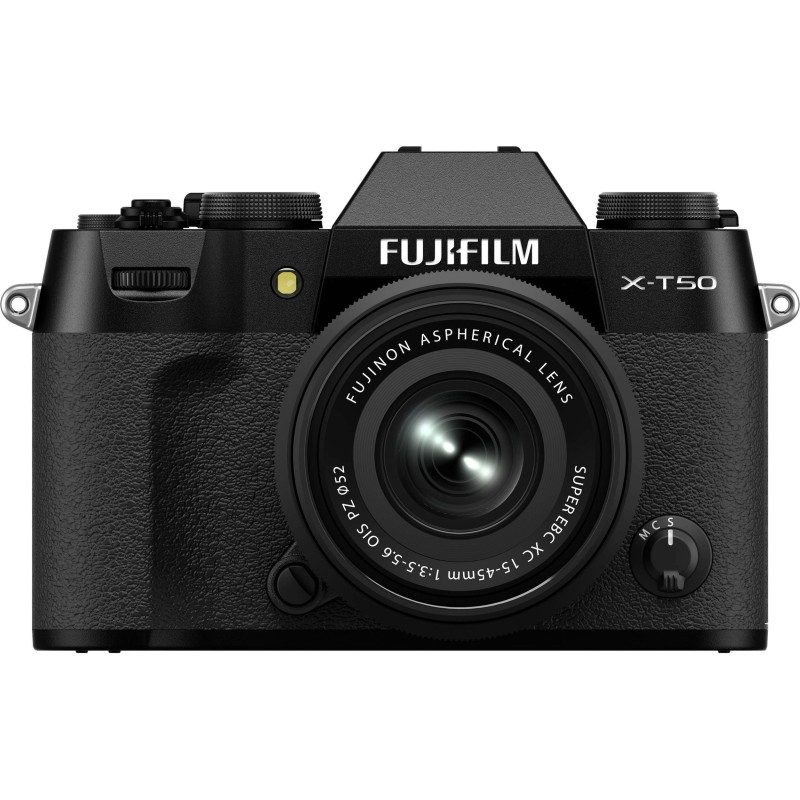 Fujifilm Цифр. фотокамера X-T50 + XC 15-45mm F3.5-5.6 Kit Black