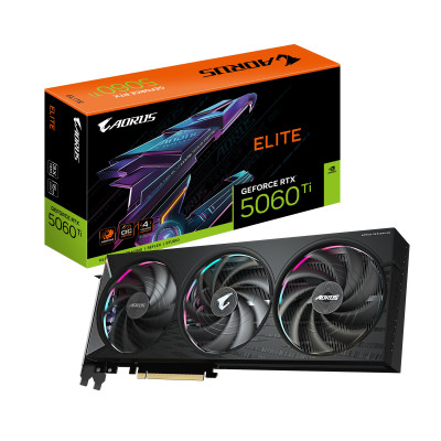 Gigabyte Відеокарта GeForce RTX 5060 Ti 16GB GDDR7 AORUS