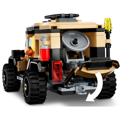 LEGO Конструктор Jurassic World Перевезення пірораптора та дилофозавра