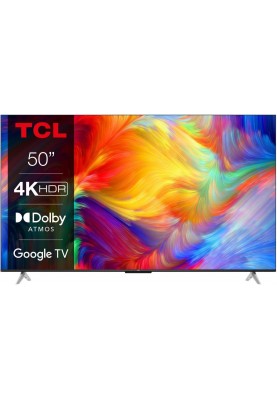 TCL Телевізор 50" LED 4K 60Hz Smart Google TV Titan