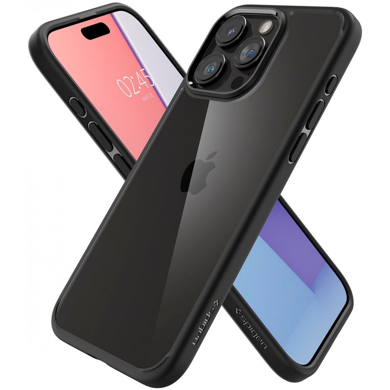 Spigen Чохол для Apple iPhone 15 Pro Ultra Hybrid, Matte Black