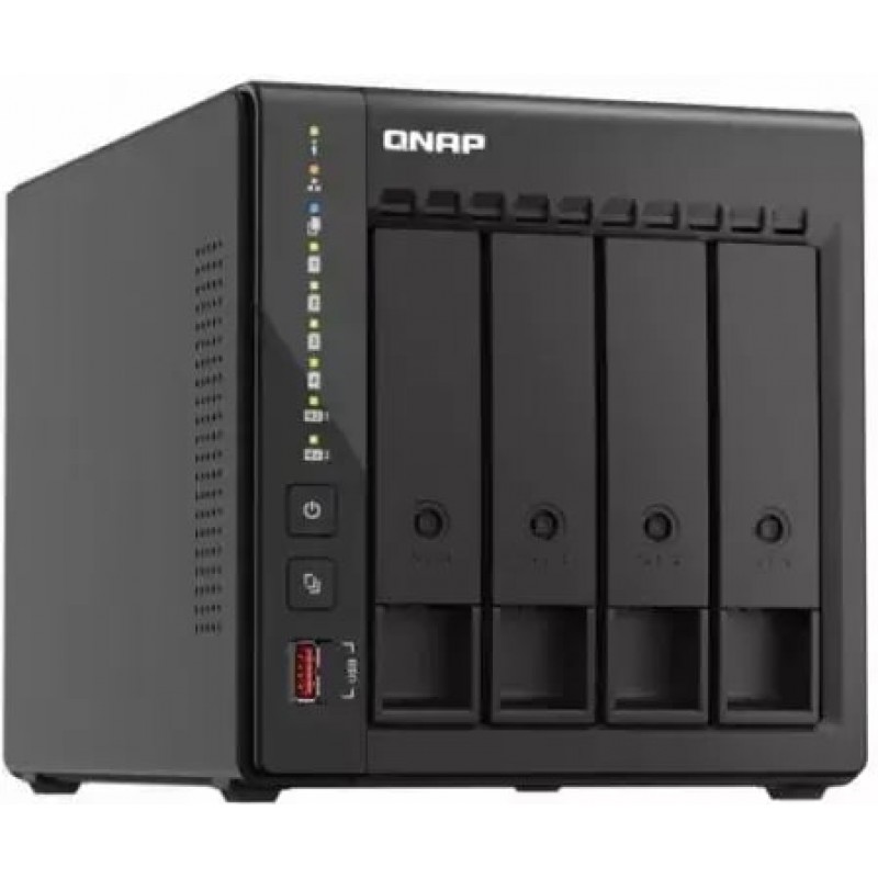 QNAP Мережеве сховище TS-453E-8G (2.5GbE HDMI USB 3.2 Gen2)