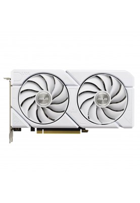 ASUS Відеокарта GeForce RTX 4070 SUPER 12GB GDDR6X EVO білий DUAL-RTX4070S-O12G-EVO-WHITE