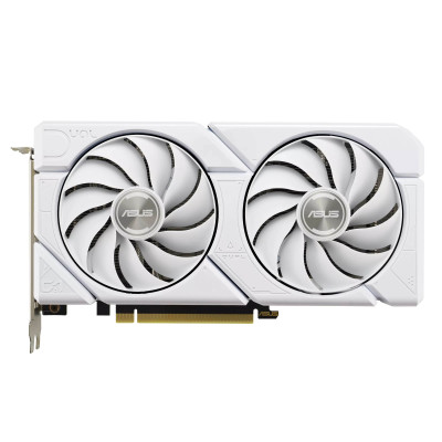 ASUS Відеокарта GeForce RTX 4070 SUPER 12GB GDDR6X EVO білий DUAL-RTX4070S-O12G-EVO-WHITE